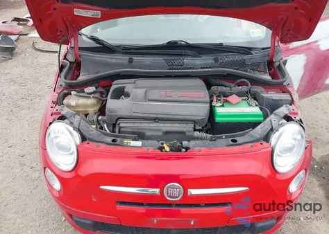 2017 Fiat 500 Pop из США, поврежденный, VIN 3C3CFFKRXHT697948